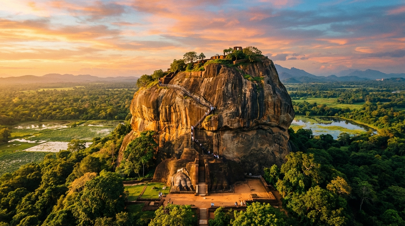 King Kashyapa’s Sky Fortress: A Guide to Sigiriya, Sri Lanka - Discover the dramatic story of King Kashyapa and his incredi...