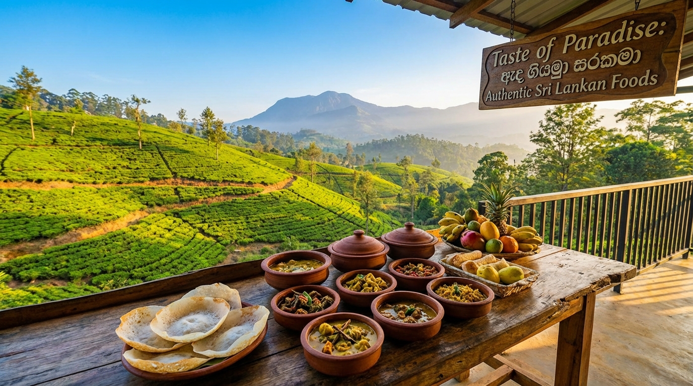 Taste of Paradise: A Guide to Authentic Sri Lankan Foods - Embark on a culinary journey through Sri Lanka! Discover ico...