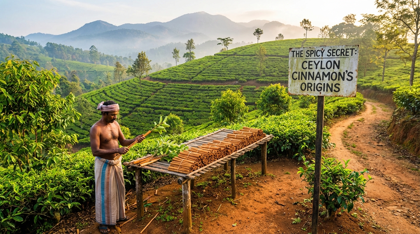 The Spicy Secret: Tracing Ceylon Cinnamon's Origins in Sri Lanka