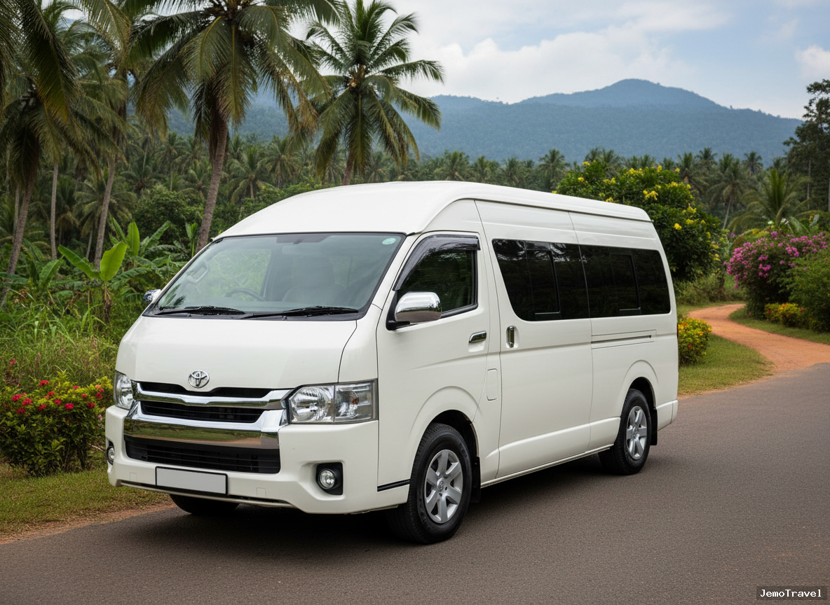 Toyota KDH High Roof (8–9 seater)