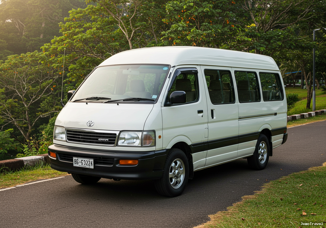 Toyota KDH High Roof (8–9 seater)